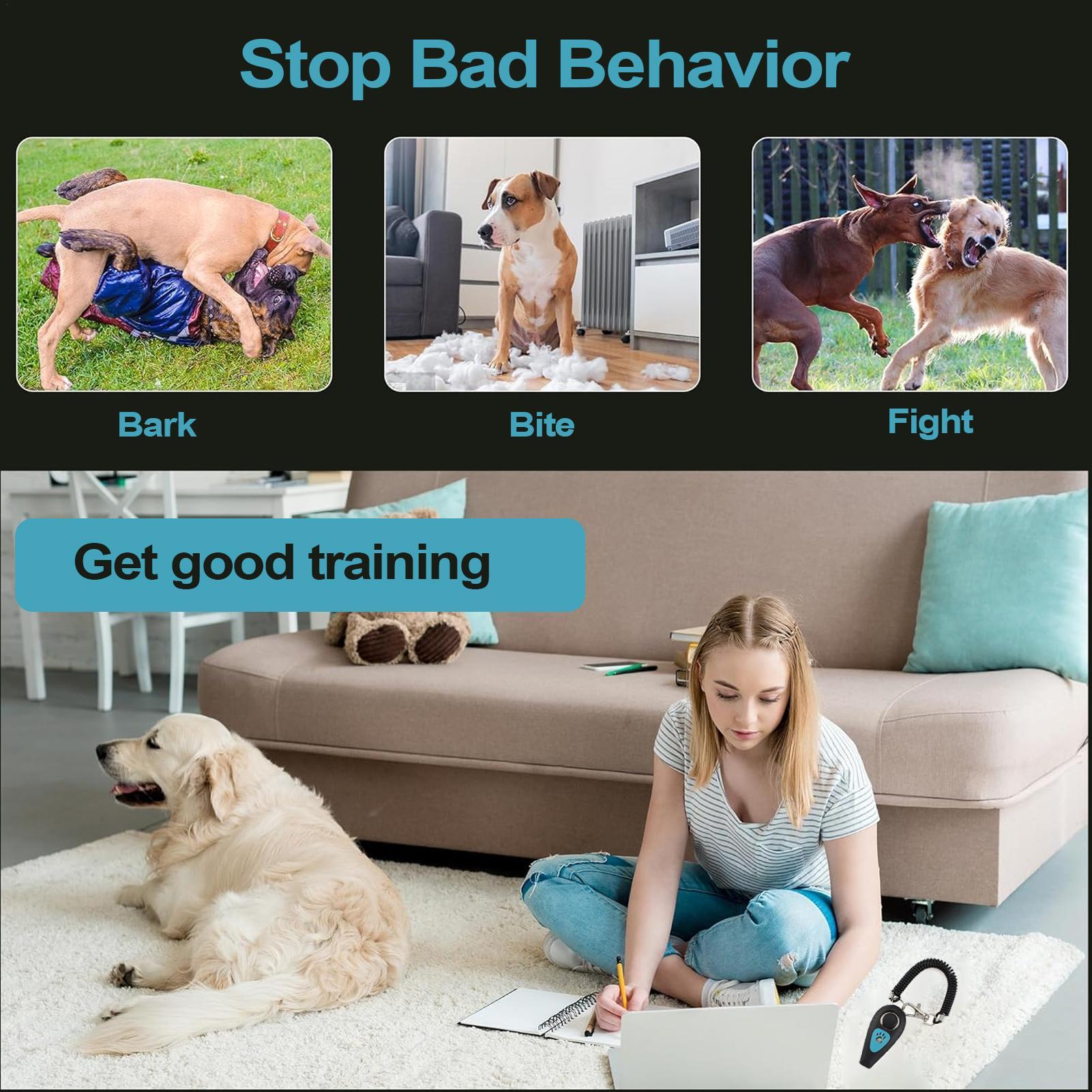 Training Clicker Dog - Clicker d'entraînement pour chien 2 en