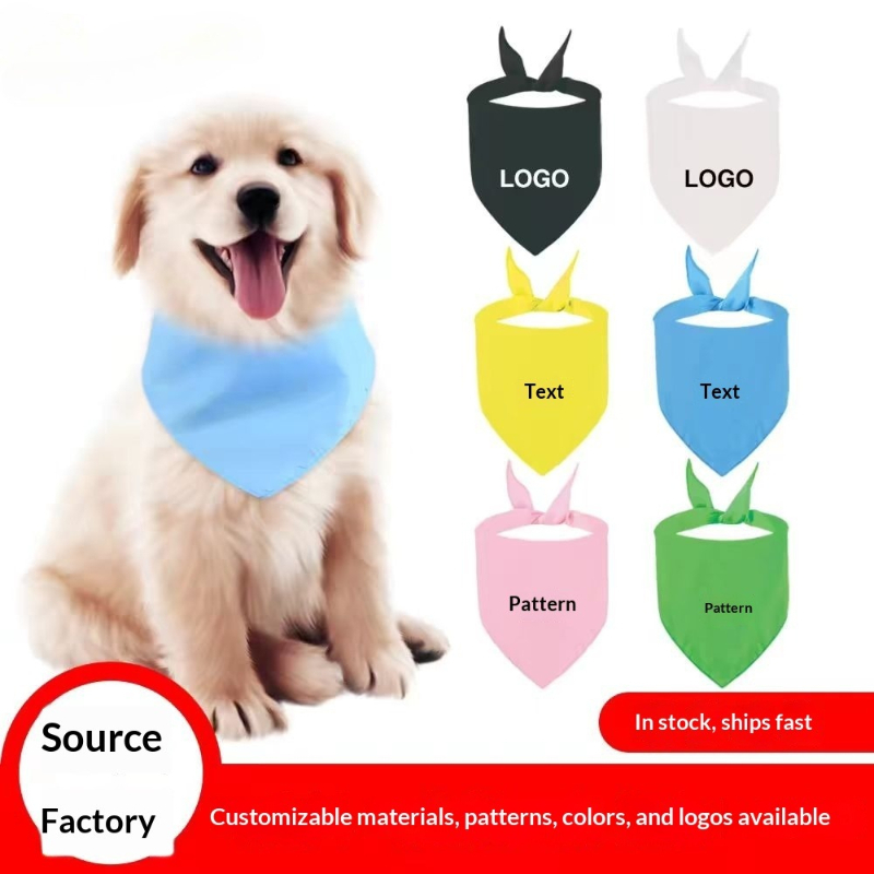 Dog Bandana Scarf - Foulard triangulaire personnalisé pour hommes et