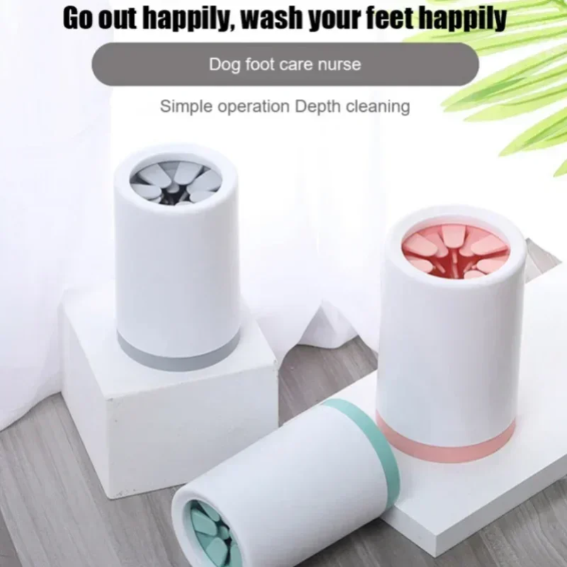 Dog Paw Cleaner - Tasse de lavage automatique pour pattes
