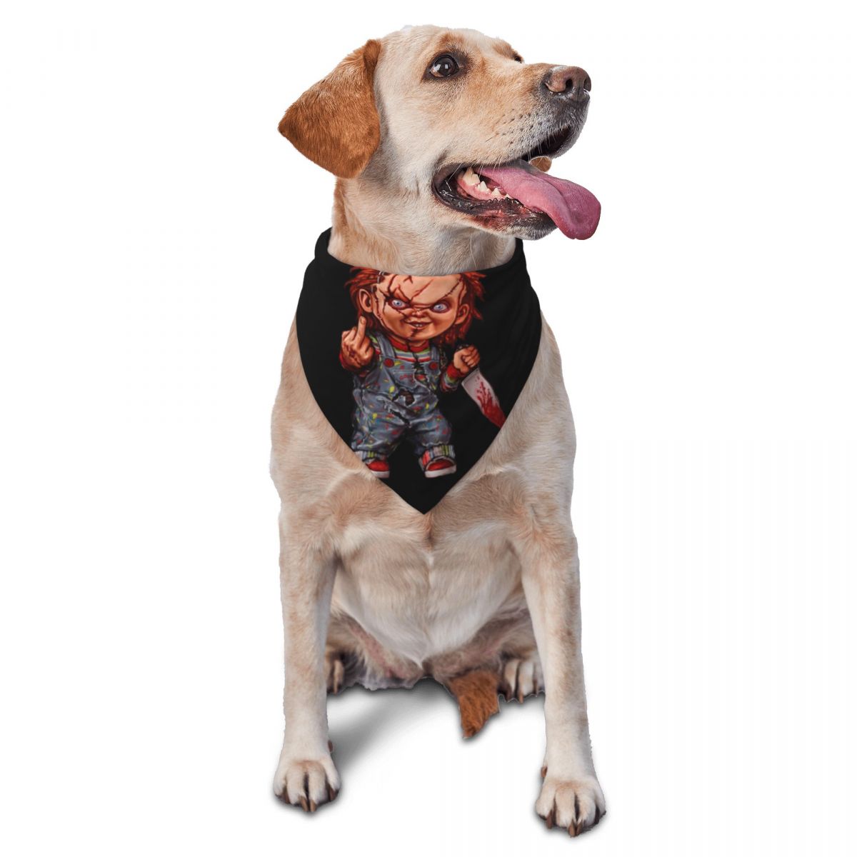 Dog Bandana Scarf - The Killer Doll Chucky – Bandanas