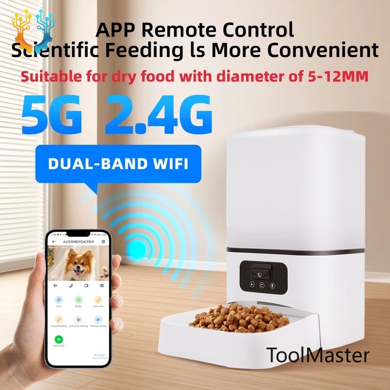 Automatic Pet Feeder - 【2026】Distributeur automatique intelligent pour chats 6L