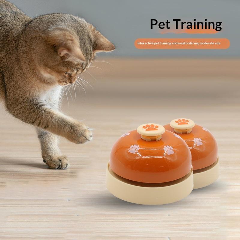 Training Clicker Dog - Cloche à pression pour dressage d'animaux,