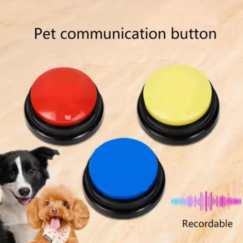 Training Clicker Dog - Boutons de Communication pour chien, bouton
