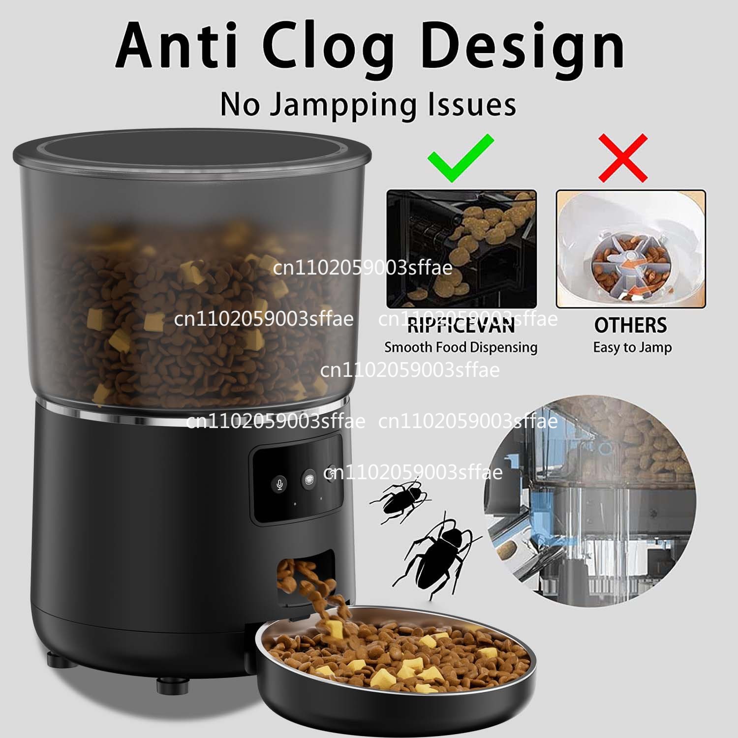 Distributeur automatique de no - Automatic Pet Feeder avis et prix