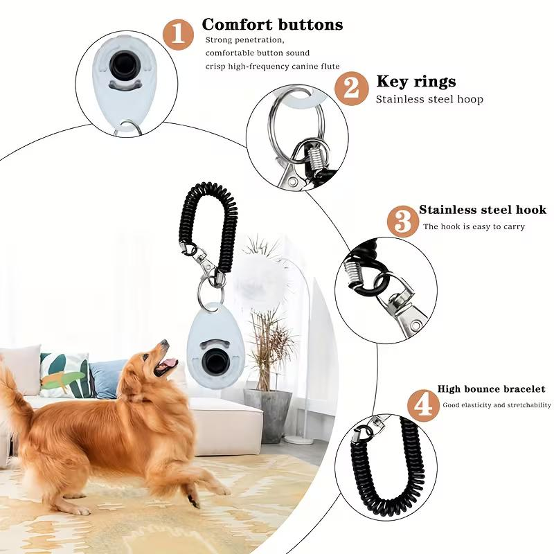 Cliqueur d'entraînement pour c - Training Clicker Dog avis et prix