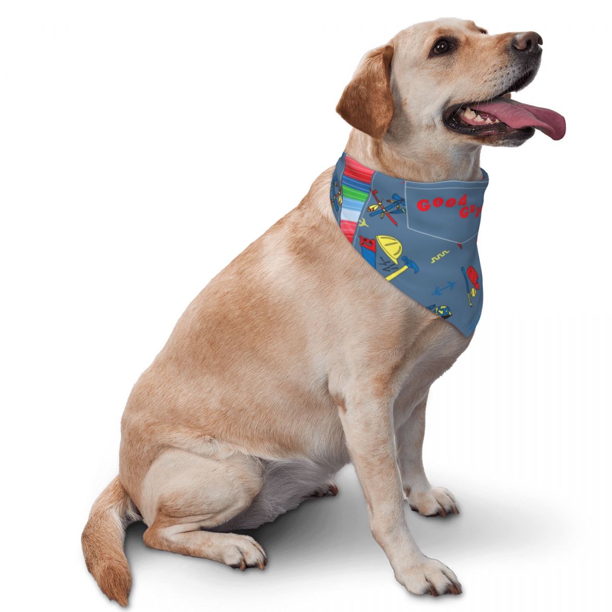 Bons gars jeu d'enfant Chucky  - Dog Bandana Scarf avis et prix