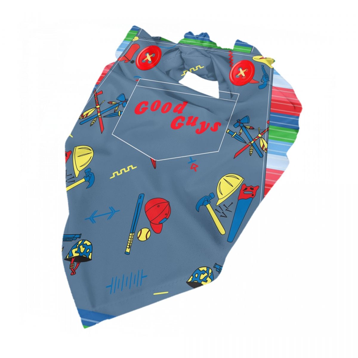 Bons gars jeu d'enfant Chucky  - Dog Bandana Scarf avis et prix