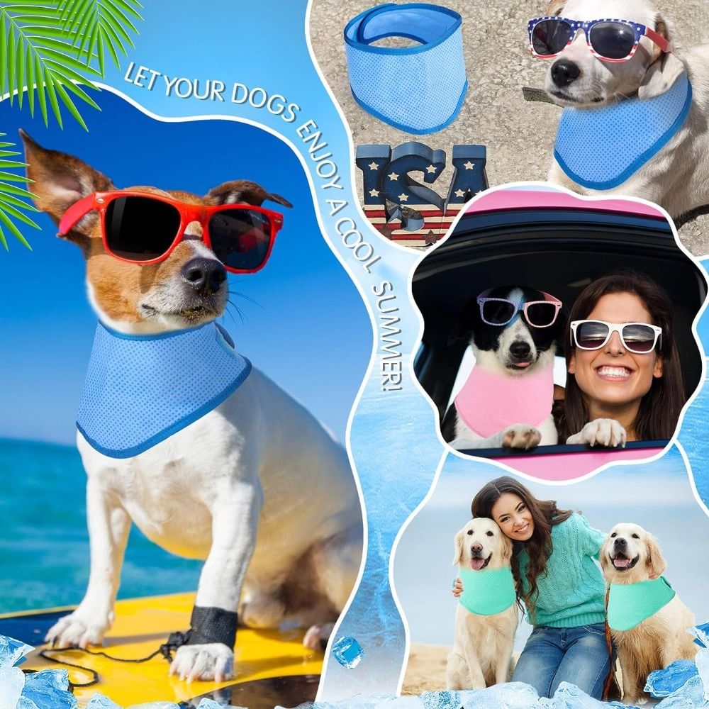 Nouveau Bandana Rafraîchissant - Dog Bandana Scarf avis et prix
