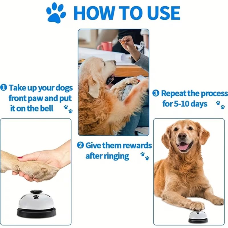 ABGH-Dog Doorbell Training Adj - Training Clicker Dog avis et prix