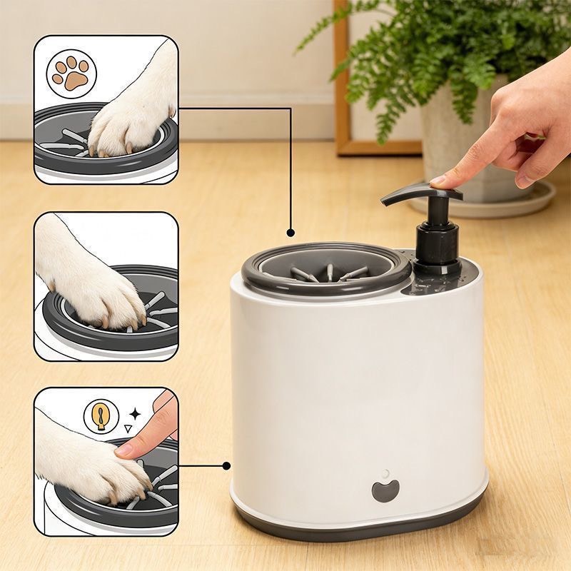 Machine automatique de lavage  - Dog Paw Cleaner avis et prix