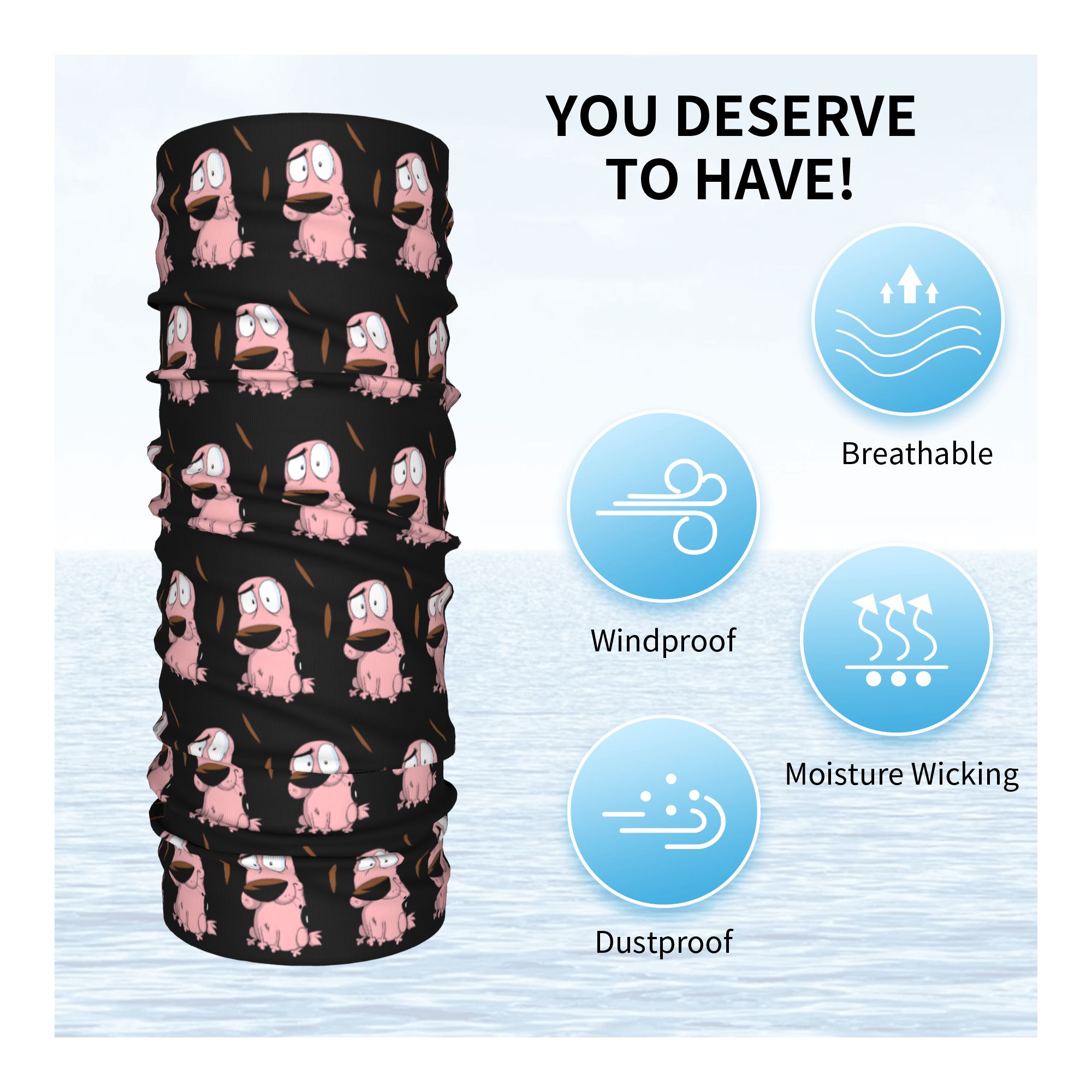 Cache-cou et Bandeau d'Hiver P - Dog Bandana Scarf avis et prix