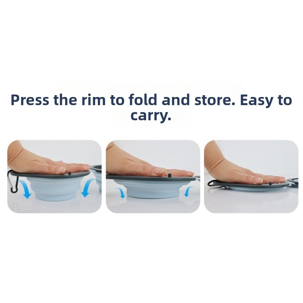 Bol pliable portable pour anim - Slow Feeder Dog Bowl avis et prix