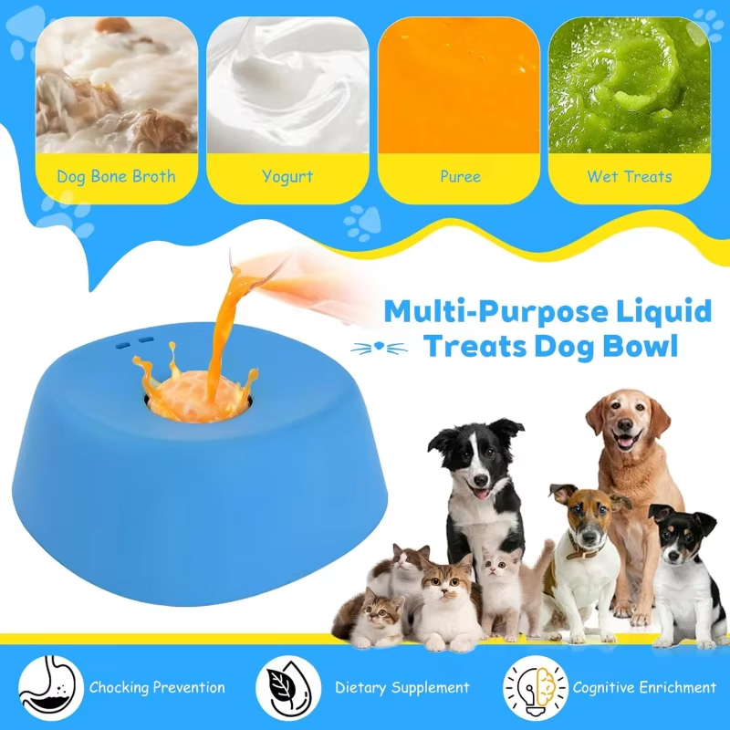 Bols à lécher pour chien anti- - Slow Feeder Dog Bowl avis et prix