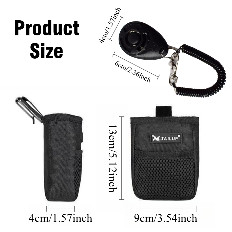 Sac de dressage portable pour  - Training Clicker Dog avis et prix