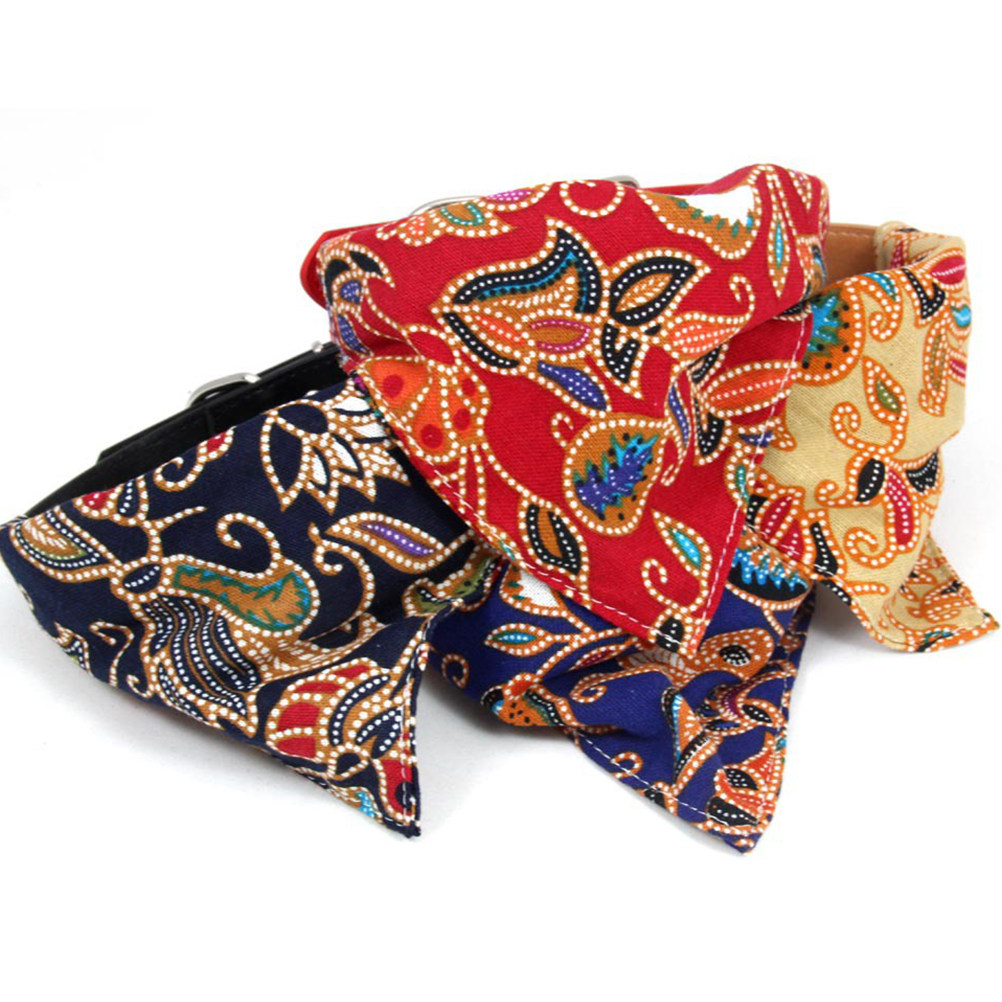 2 Pièces Accessoires Chics pou - Dog Bandana Scarf avis et prix