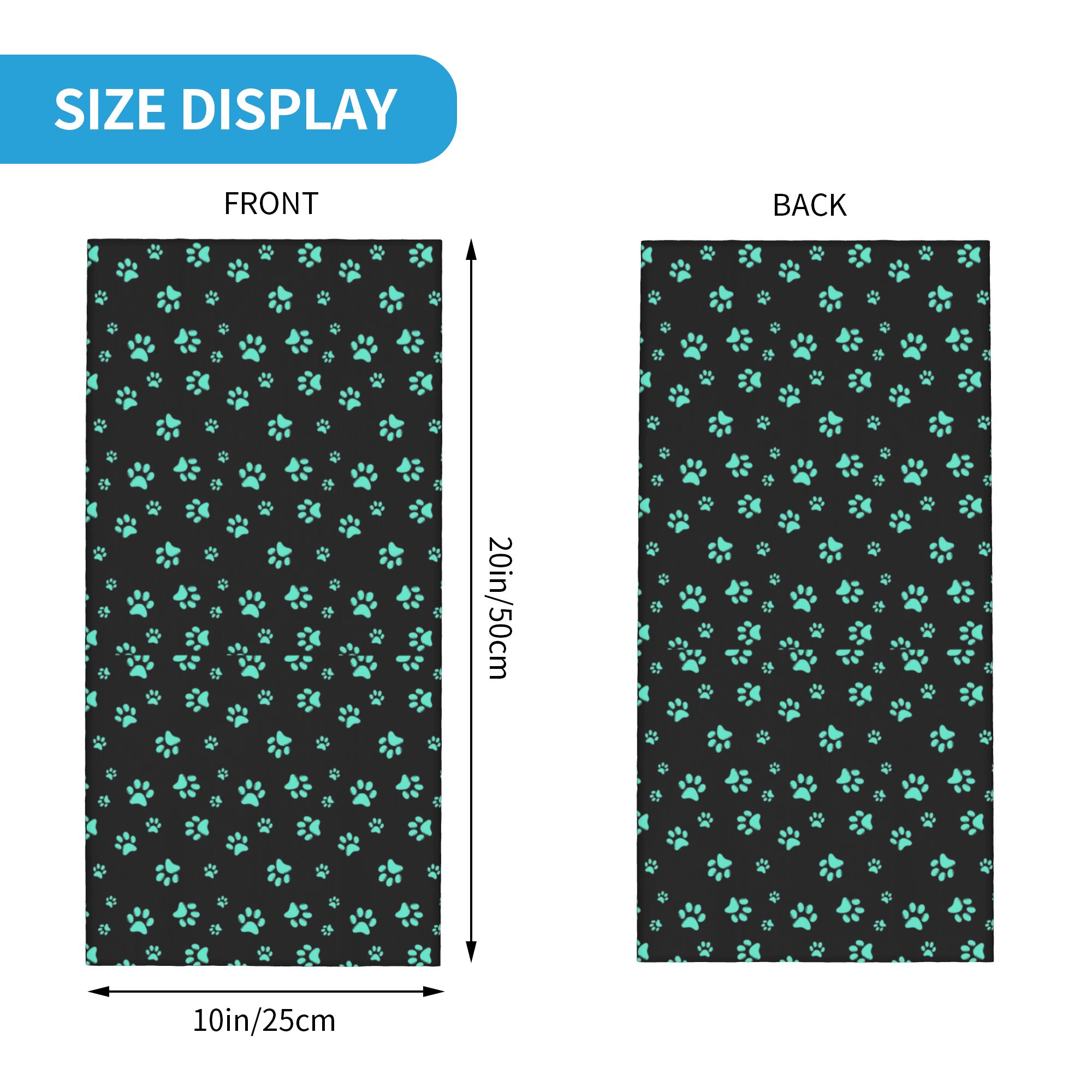 Cache-cou bandana personnalisé - Dog Bandana Scarf avis et prix