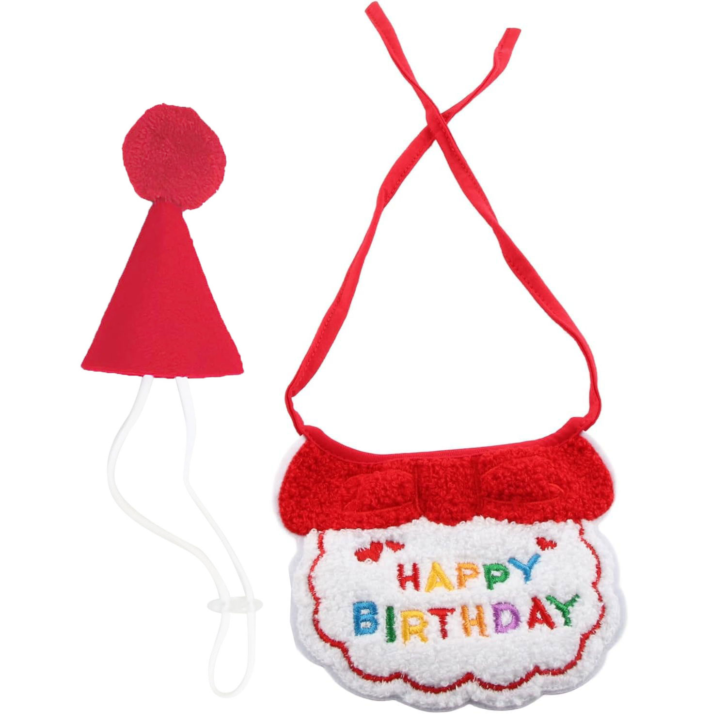 2 pièces : Bandana et chapeau  - Dog Bandana Scarf avis et prix