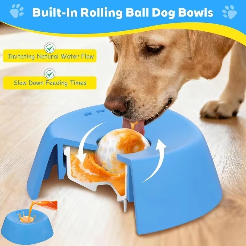 1 pièce Gamelle de léchage pou - Slow Feeder Dog Bowl avis et prix