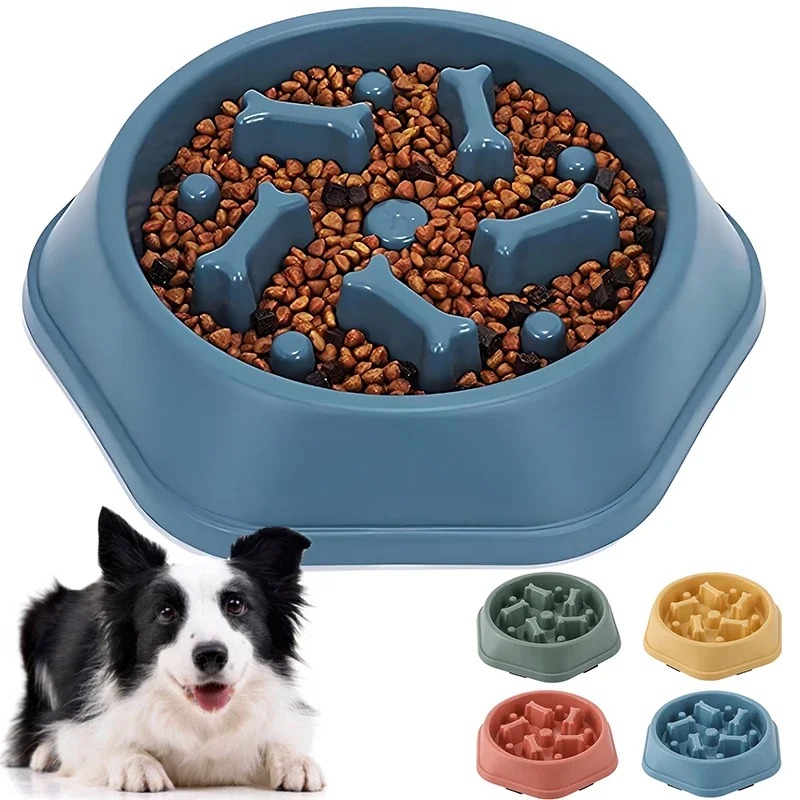 1 pièce Gamelle anti-étouffeme - Slow Feeder Dog Bowl avis et prix